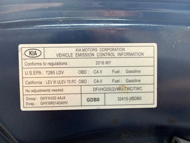 2016 Kia Optima LX