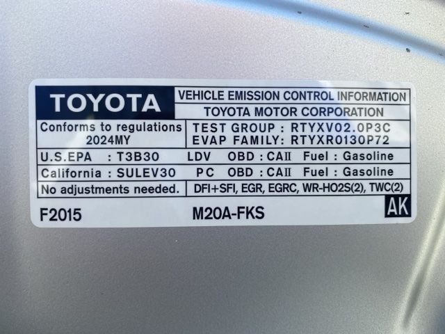 2024 Toyota Corolla LE