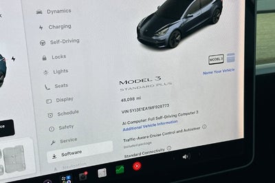 2021 Tesla Model 3 Standard Range Plus
