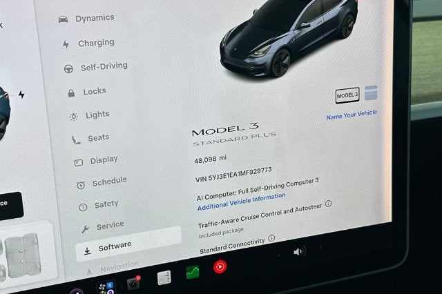 2021 Tesla Model 3 Standard Range Plus