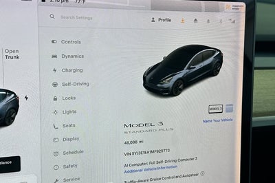 2021 Tesla Model 3 Standard Range Plus