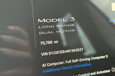 2022 Tesla Model 3 Long Range