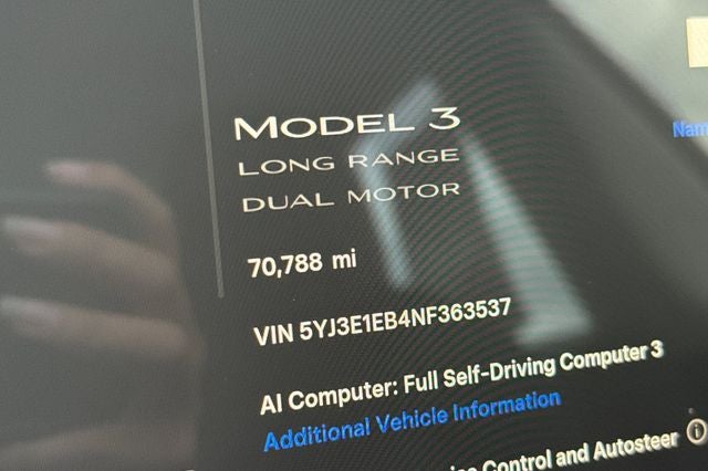 2022 Tesla Model 3 Long Range