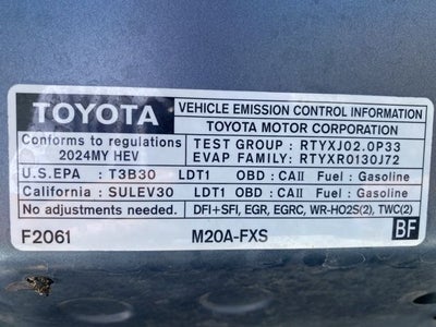 2024 Toyota Corolla Cross Hybrid XSE