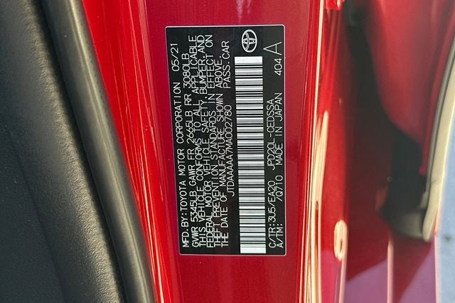 2021 Toyota Mirai XLE