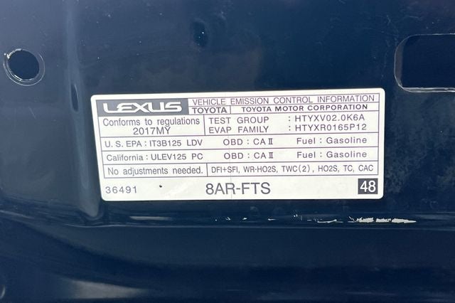 2017 Lexus IS Turbo 200t