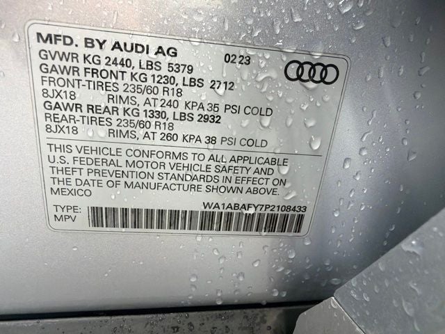 2023 Audi Q5 40 Premium quattro