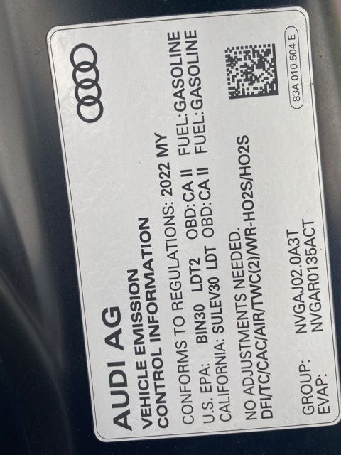 2022 Audi Q3 Premium Plus S Line quattro