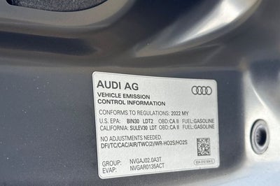 2022 Audi Q3 Premium Plus S Line quattro
