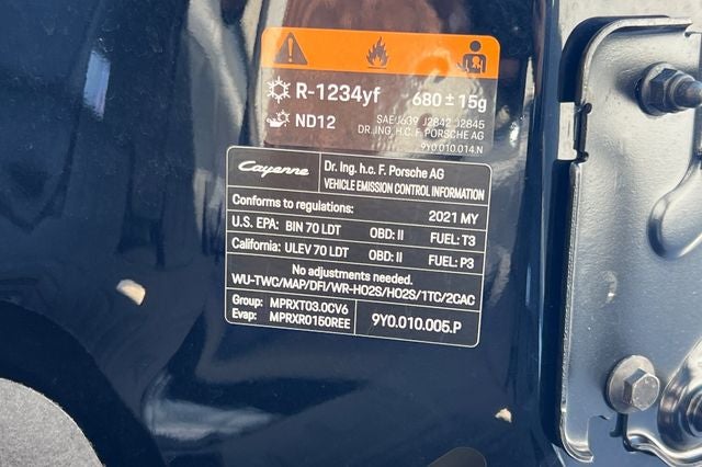 2021 Porsche Cayenne Base