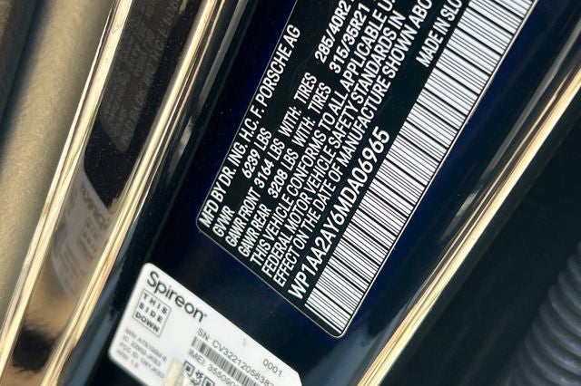 2021 Porsche Cayenne Base