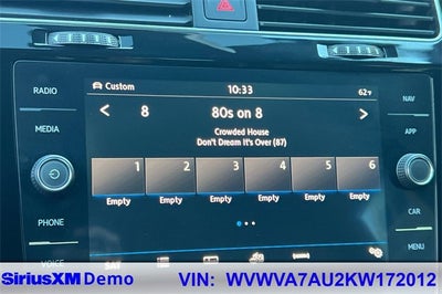 2019 Volkswagen Golf R DCC & Navigation 4Motion