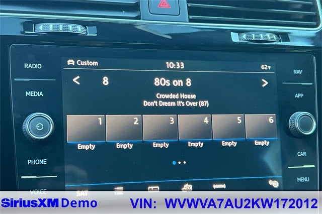 2019 Volkswagen Golf R DCC & Navigation 4Motion