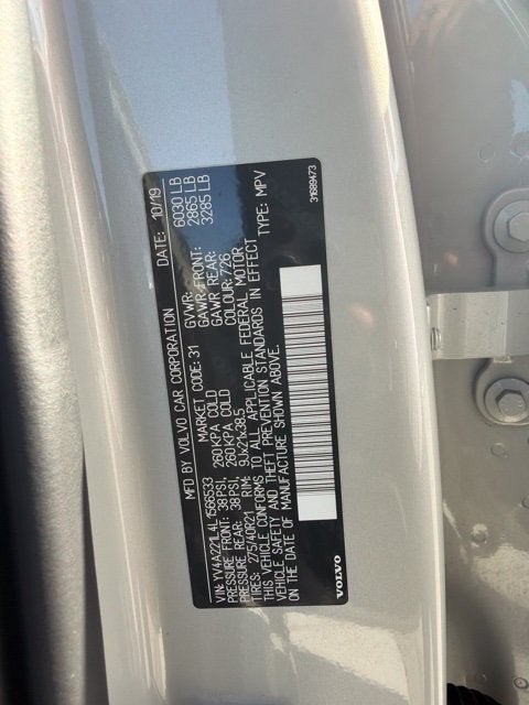 2020 Volvo XC90 T6 Inscription